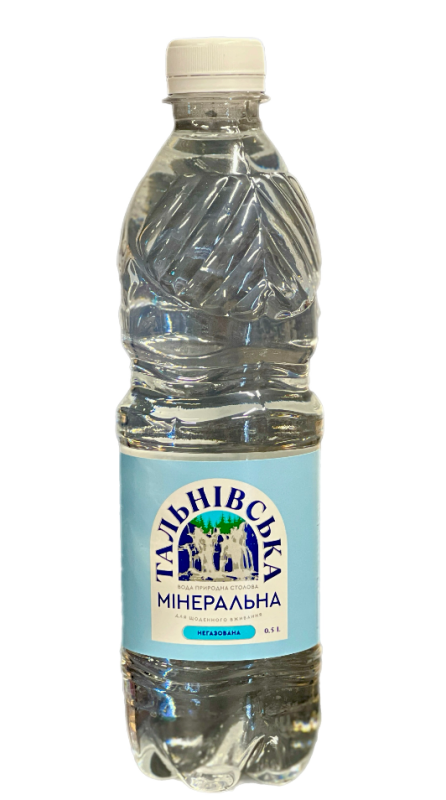 Вода мінеральна Тальнівська негазована 0,5 л - фото