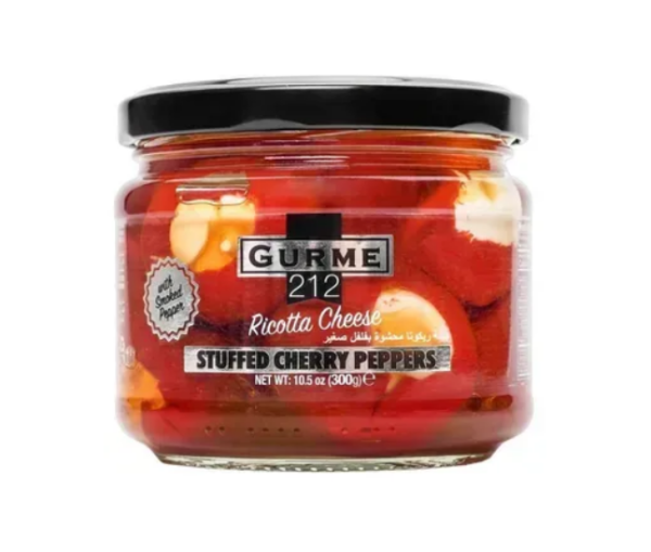 Gurme 212 Перець черрі з сиром рікота 300г. - фото №2