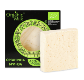 Бринза органічна 45% 150г - фото