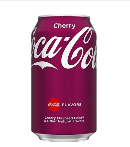 Напій безалкогольний Coca-Cola Cherry 0.33 л ж/б 24 шт/ящ - фото