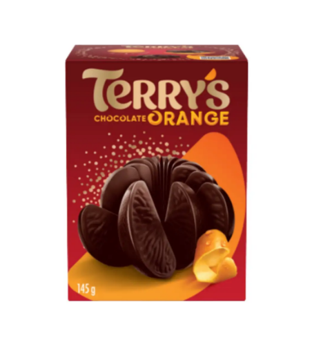 Шоколадний апельсин Terry's Chocolate Orange Dark 145г - фото