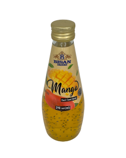BISAN напій Basil Seed Drink MANGO 290мл c/б (24шт) - фото
