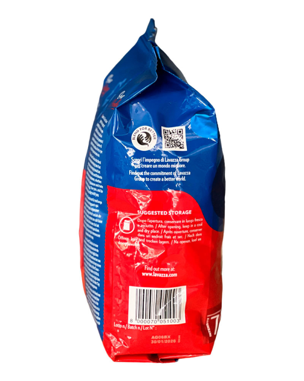 Кава в зернах Lavazza Crema e Gusto Classico, 1 кг (30/70) (8000070051003) - фото №4