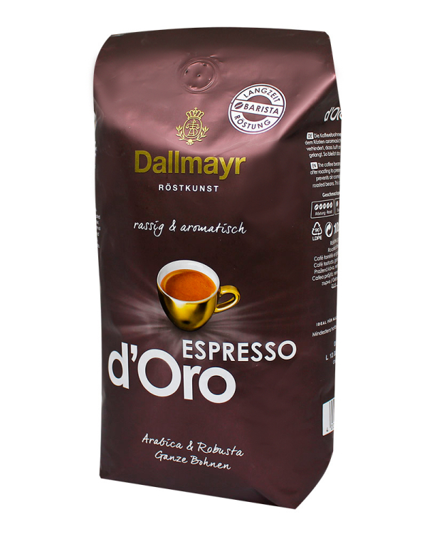 Dallmayr Espresso D'Oro  1кг  Кава в зернах - фото №2