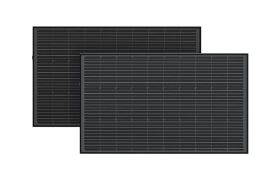 Набір сонячних панелей EcoFlow 2*100 Solar Panel Стаціонарні - фото