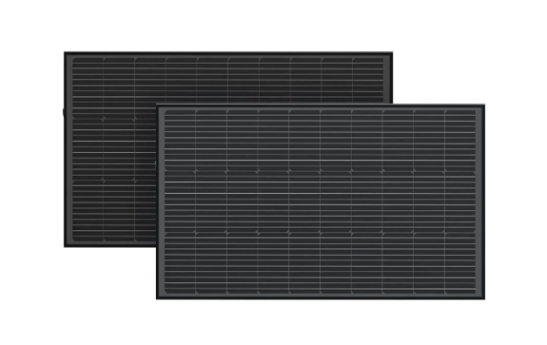 Набір сонячних панелей EcoFlow 2*100 Solar Panel Стаціонарні - фото