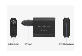 Адаптер EcoFlow Car Battery Charging - фото №2