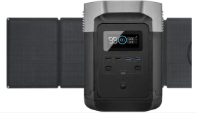 Комплект EcoFlow DELTA + 2*110W Solar Panel - фото