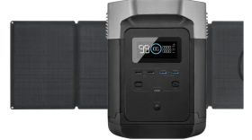 Комплект EcoFlow DELTA + 3*110W Solar Panel - фото