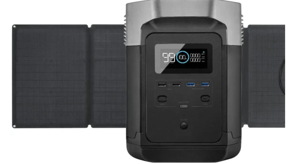 Комплект EcoFlow DELTA + 3*110W Solar Panel - фото