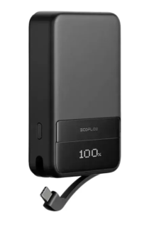 Повербанк EcoFLow RAPID Magnetic Power Bank 10000 Black - фото