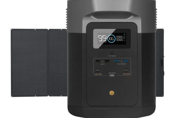 Комплект EcoFlow DELTA Max (2000) + 400W Solar Panel - фото