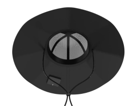 Сонячний капелюх EcoFlow Solar Hat 12W - Чорна - фото №2