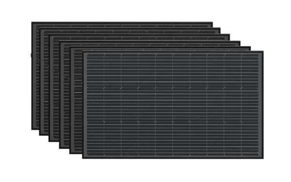 Набір сонячних панелей EcoFlow 6*100 Solar Panel Стаціонарні - фото