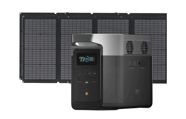 Комплект EcoFlow DELTA Max(1600) + 2*220W Solar Panel - фото