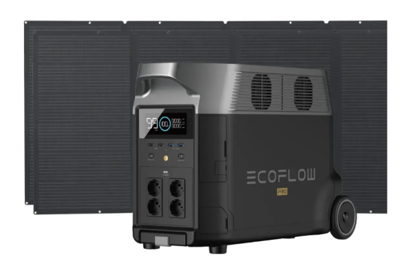 Комплект EcoFlow DELTA Pro + 2*400W Solar Panel - фото