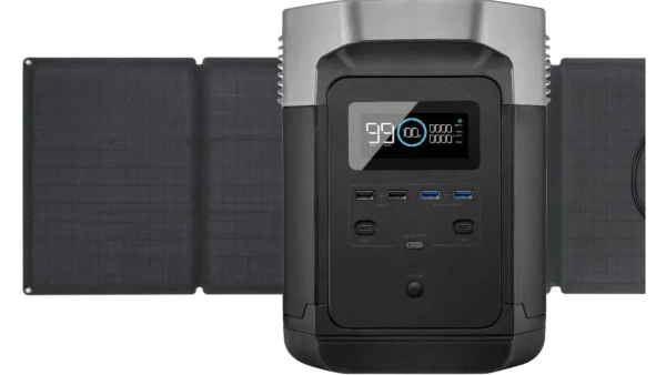 Комплект EcoFlow DELTA + 4*110W Solar Panel - фото