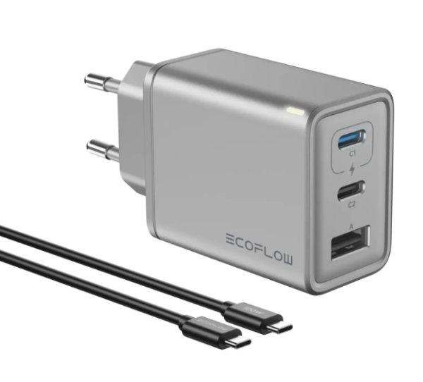 Зарядний пристрій EcoFLow RAPID Charger 65W - фото