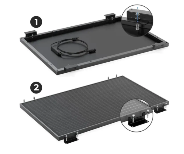 Система кріплень EcoFlow Rigid Solar Panel Mounting Feet - фото №2