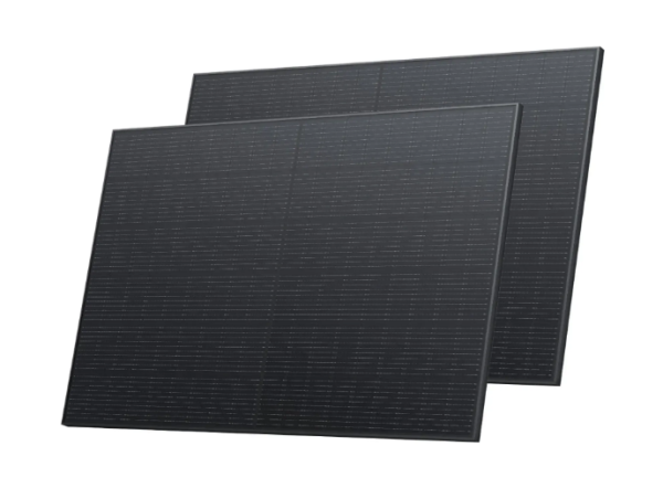 Набір сонячних панелей EcoFlow 2*400 Solar Panel Стаціонарні - фото