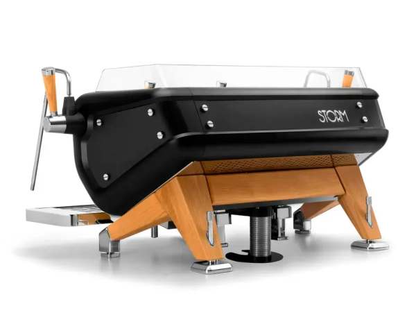 Професійна двопостова кавомашина Barista Attitude STORM FRC SAEP/2 (Black/Wood) - фото №3
