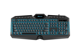 Мембранна ігрова клавіатура дротова XTRIKE ME KB-509 RGB Black  - фото №2