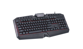 Мембранна ігрова клавіатура дротова XTRIKE ME KB-509 RGB Black  - фото №5