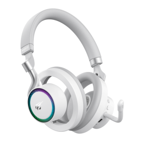 Бездротові ігрові навушники HAVIT Fuxi-H8 White + Gray  - фото №2