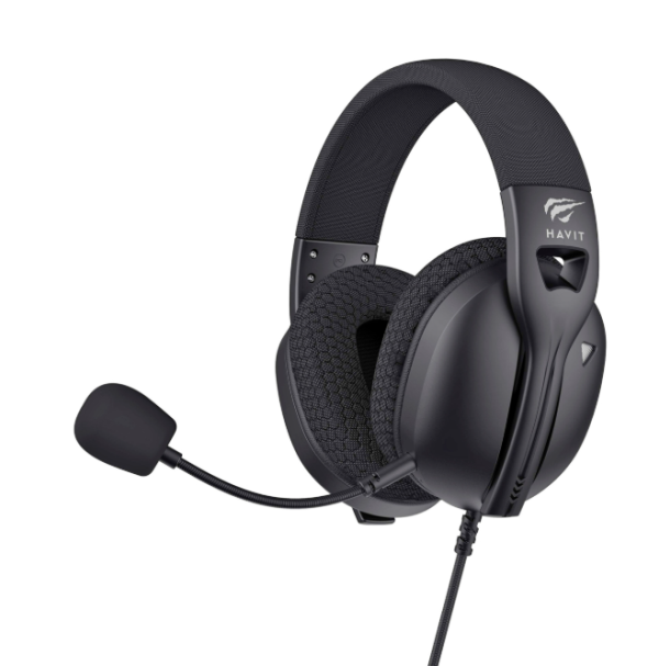 Ігрові навушники з мікрофоном HAVIT Fuxi-H5d Black  - фото