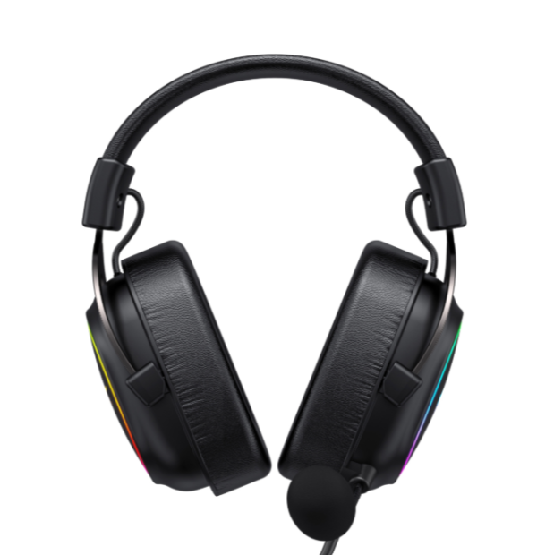Ігрові навушники з мікрофоном HAVIT H2002P Black Plug USB 7.1  - фото №3