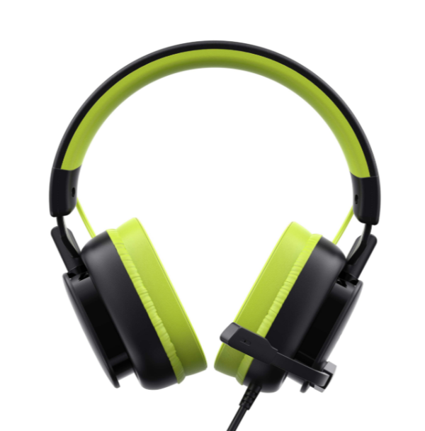 Ігрові навушники з мікрофоном HAVIT H2048U Black+Green Plug USB 7.1  - фото №3