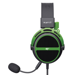 Ігрові навушники з мікрофоном HAVIT HV-H2030E Black/Green  - фото №4