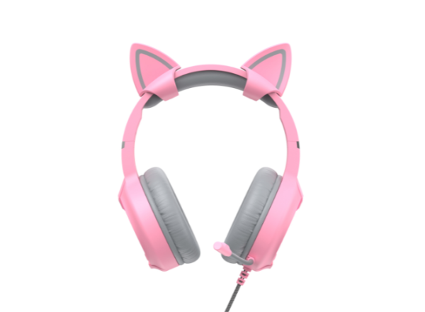 Ігрові навушники з мікрофоном HAVIT HV-H2233d Cat Pink  - фото №3