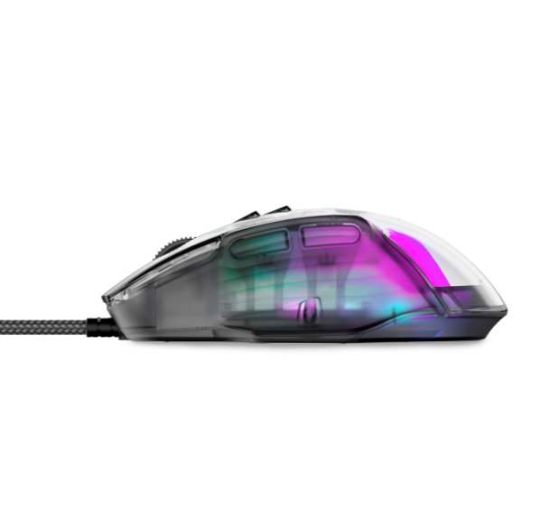 Ігрова миша дротова HAVIT HV-MS1011SE USB Transparent Black  - фото №2