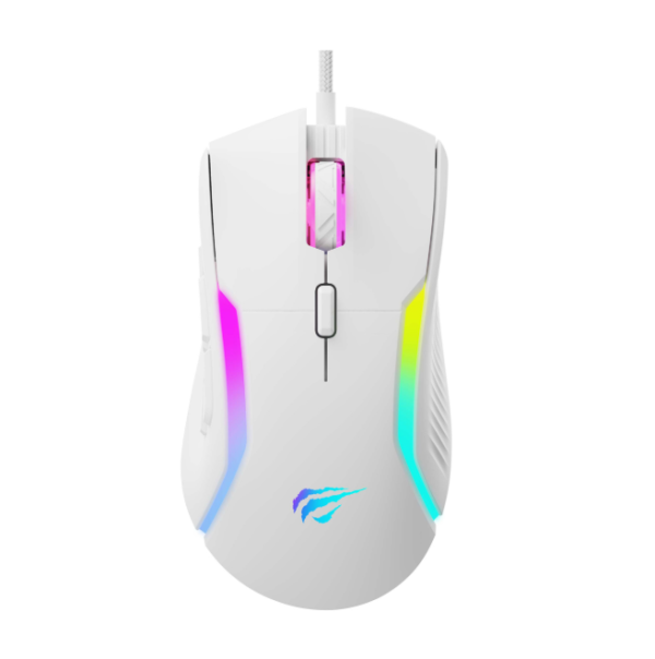 Ігрова миша дротова HAVIT HV-MS1033 USB White  - фото