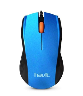 Дротова миша HAVIT HV-MS689 USB (1200 DPI, 3 кл)  - фото
