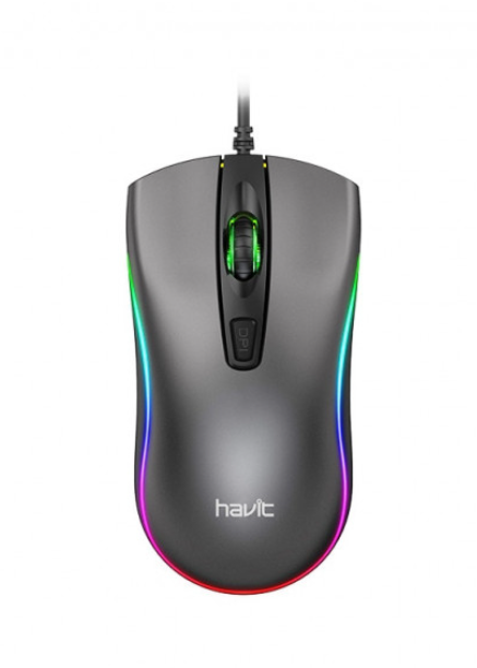 Дротова миша HAVIT HV-MS72 USB (1200 DPI, 4 кл)  - фото