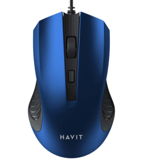 Дротова миша HAVIT HV-MS752 USB (1200 DPI, 4 кл)  - фото