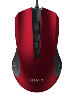 Дротова миша HAVIT HV-MS752 USB (1200 DPI, 4 кл)  - фото