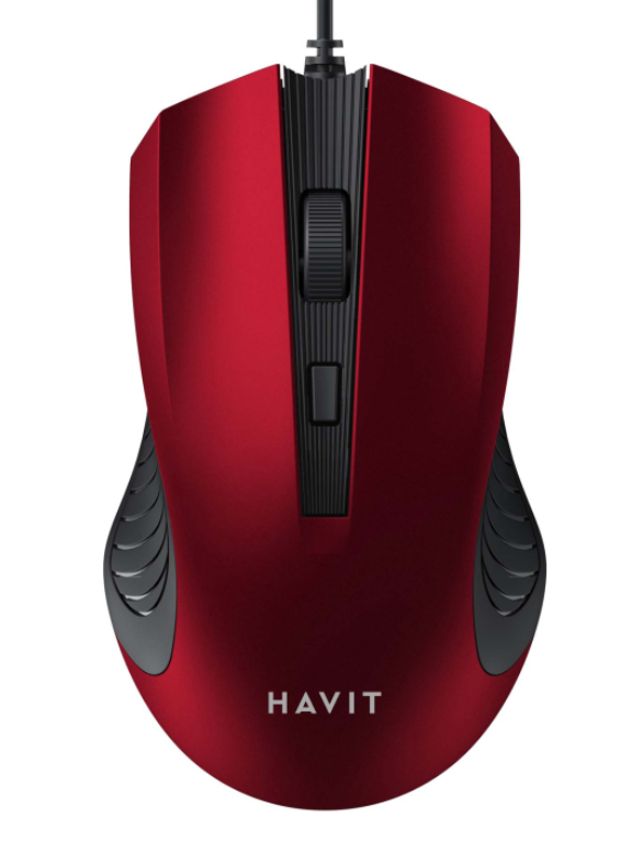 Дротова миша HAVIT HV-MS752 USB (1200 DPI, 4 кл)  - фото