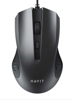 Дротова миша HAVIT HV-MS752 USB (1200 DPI, 4 кл)  - фото
