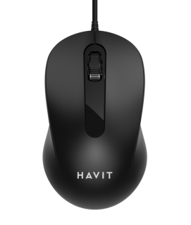 Дротова миша HAVIT MS4208 Black  - фото