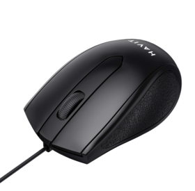 Дротова миша HAVIT MS80 USB Black  - фото №2