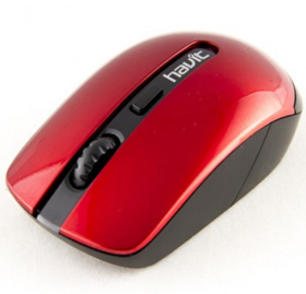 Бездротова миша HAVIT HV-MS989GT Black/Red (1600 DPI, 4 кл)  - фото