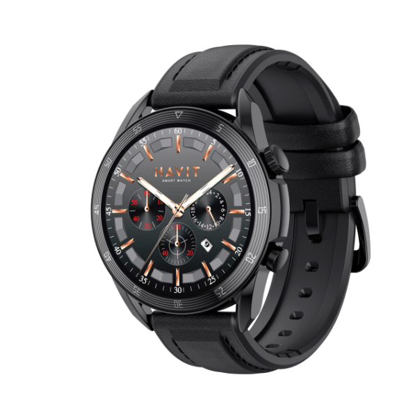 Смарт годинник HAVIT HV-M9030 PRO IP68 Bluetooth Call Black  - фото