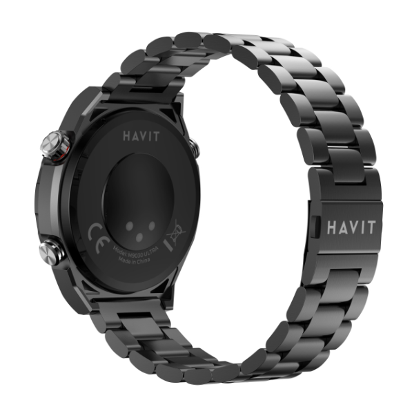 Смарт годинник HAVIT HV-M9030 Ultra IP68 Bluetooth Call Black  - фото №3