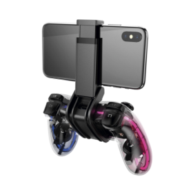 Ігровий бездротовий геймпад HAVIT HV-G180BT RGB Transparent  - фото