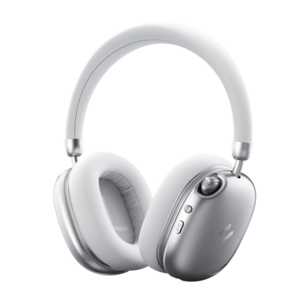 Навушники накладні бездротові HAVIT H670BT "SPACE S1" ANC Silver  - фото