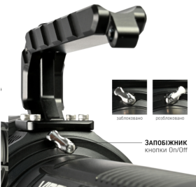 Зенітно-пошуковий лазерний переносний ліхтар VIDEX VLF-L361 - фото №3