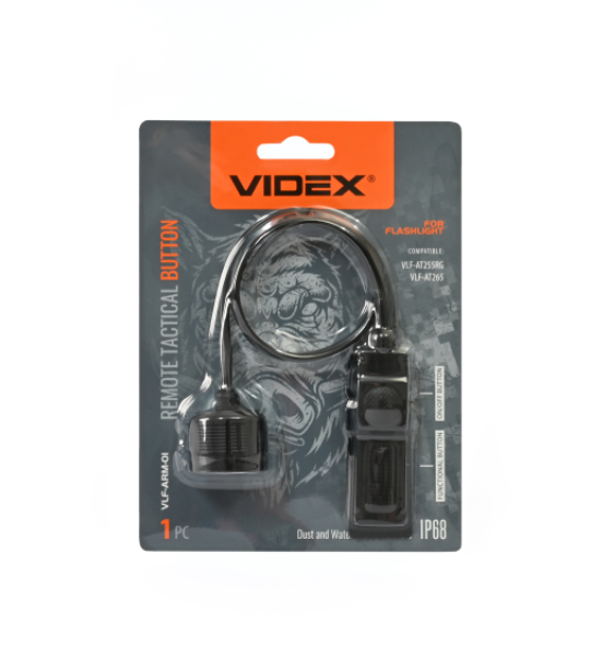 Виносна тактична кнопка VIDEX VLF-ARM-01 до ліхтарика VLF-AT255RG, VLF-AT265 - фото